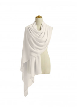 ÉCHARPE BLANCHE