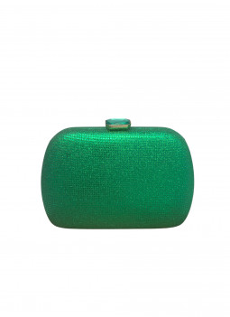 BORSETTA VERDE CON LUCENTEZZA