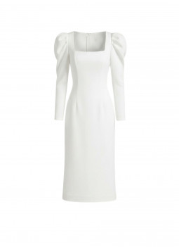 VESTIDO MIDI BRANCO