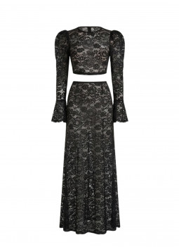 TOP RENDA PRETO
