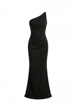 LANGES SCHWARZES KLEID