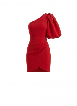 VESTIDO CURTO VERMELHO