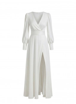 VESTITO LUNGO BIANCO