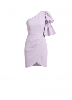 VESTIDO CORTO LILA