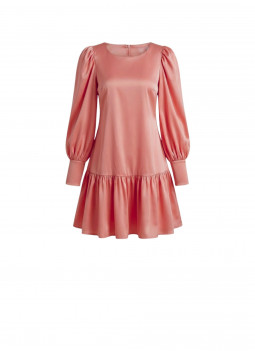 VESTIDO CURTO SALMÃO