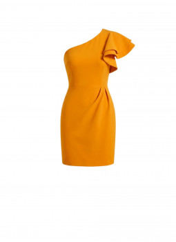 VESTITO CORTO ARANCIONE