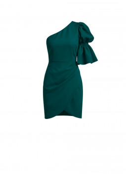 KURZES GRUNES KLEID