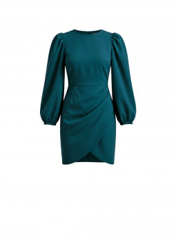 VESTIDO CORTO VERDE