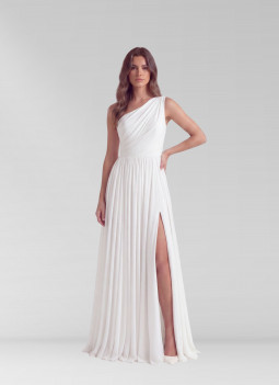 VESTIDO DE NOVIA DRAPEADO