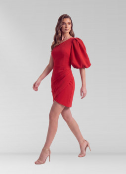 ROBE COURTE ROUGE