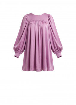 VESTITO CORTO LILLA