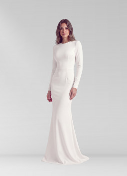 ROBE DE MARIÉE À MANCHES