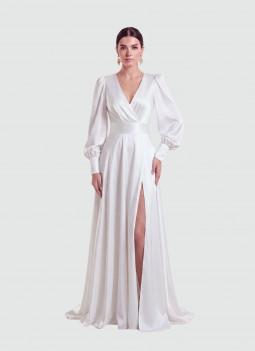ROBE LONGUE BLANCHE