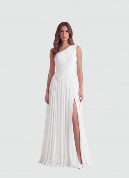VESTIDO DE NOVIA DRAPEADO