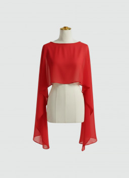 CAPA / ECHARPE VERMELHO