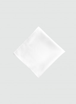 LENÇO DE BOLSO BRANCO