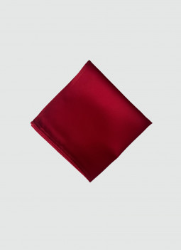 PAÑUELO DE BOLSILLO ROJO OSCURO
