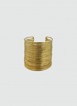 PULSERA HILOS DORADOS