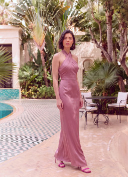 VESTIDO LONGO CRUZADO