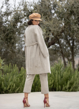 CAPPOTTO LUNGO GRIGIO