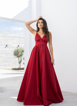 ROTES PRINZESSINNENKLEID