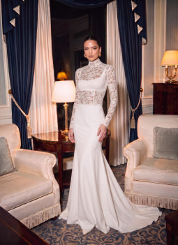 ENSEMBLE DE MARIÉE EN DENTELLE