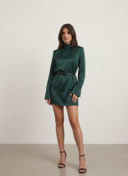 GREEN SHORT DRESS