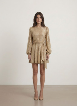 GOLDENES PAILLETTENKLEID