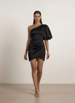 VESTIDO CURTO PRETO