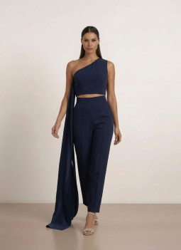 PANTALONE BLU NAVY
