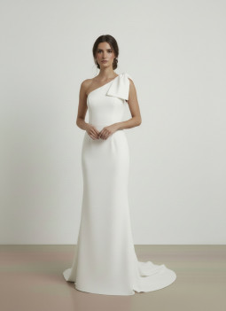 VESTIDO LONGO BRANCO LAÇO