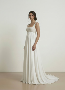 VESTIDO NOIVA COM BORDADO