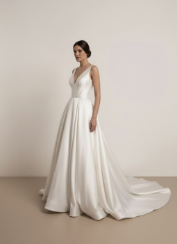 ROBE DE MARIÉE PRINCESSE AVEC POCHES