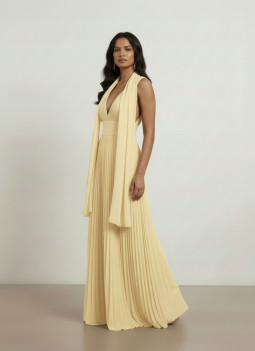 LIGHT YELLOW SHAWL