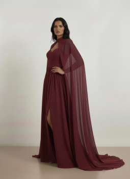 BORDEAUX LONG CAPE