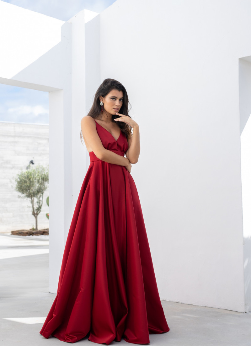 VESTIDO PRINCESA VERMELHO