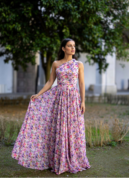 ROBE CROISÉE DRAPÉE