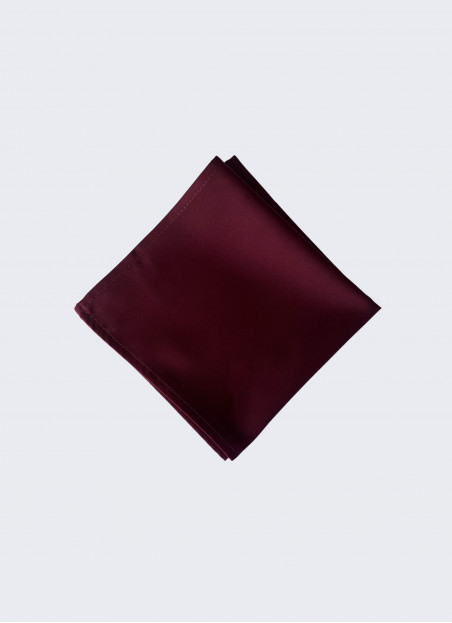 LENÇO DE BOLSO BORDEAUX