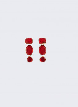 RED EARRING