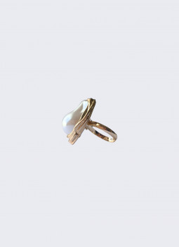 ANELLO BIANCO E ORO