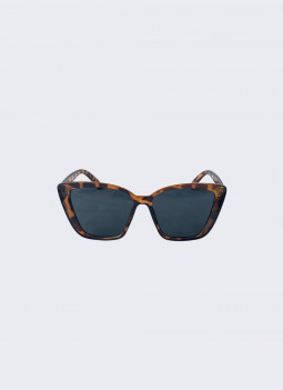 LUNETTES DE SOLEIL MARRON AVEC MOTIF