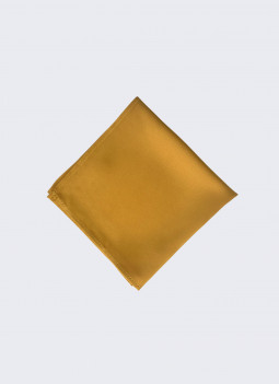 MUSTARD POCKET SQUARE