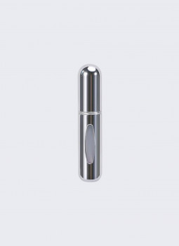 SILVER PERFUME ATOMIZER / SPRAY 5ML