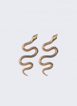 BOUCLE D'OREILLE SERPENT