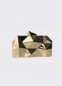 METALLIC GOLD CLUTCH