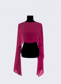 MANTELLA / SCIALLE ROSA / CILIEGIA