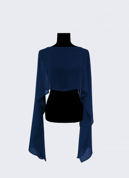 MARINEBLAU CAPE-SCHAL