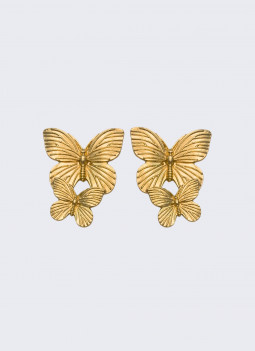 BOUCLE D’OREILLE PAPILLON
