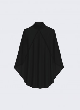 ÉCHARPE AVEC COL NOIR