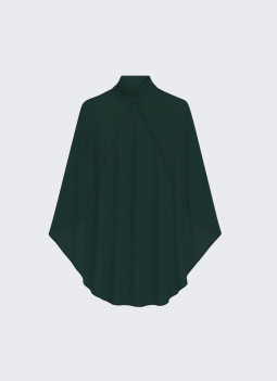 ÉCHARPE AVEC COL VERT